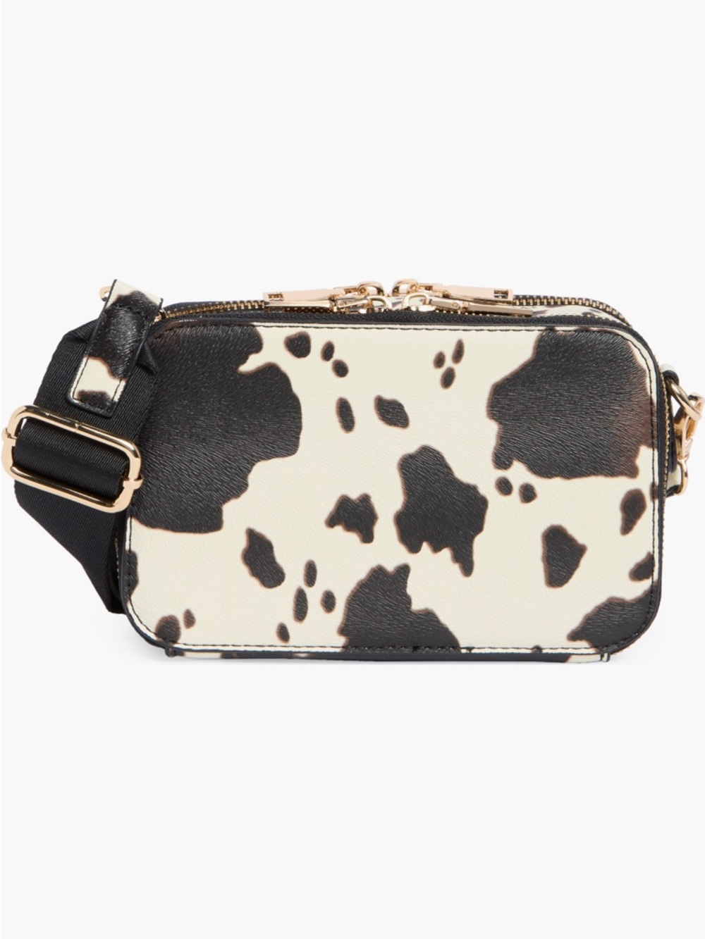 NWT Urban Expressions “Cow Print Crossbody”